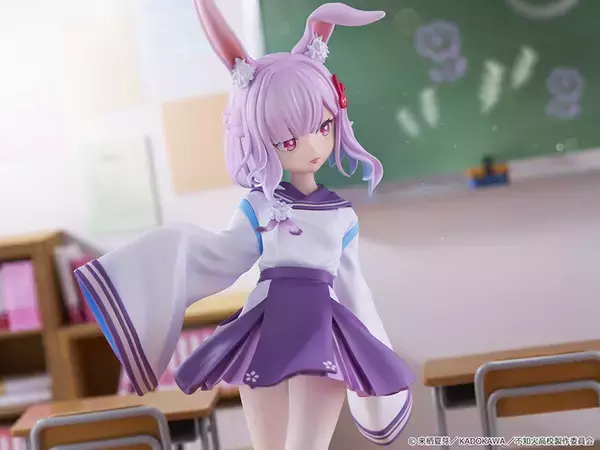 「「人外教室」ニンゲンになりたいウサギの女の子・右左美彗がフィギュア化！いたずらっぽい表情や可愛らしいウサ耳の再現は必見」の画像