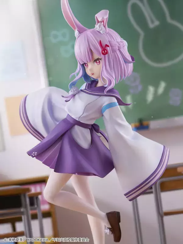 「「人外教室」ニンゲンになりたいウサギの女の子・右左美彗がフィギュア化！いたずらっぽい表情や可愛らしいウサ耳の再現は必見」の画像