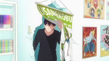 春アニメ「ただおじゃ」隠れオタクのOL・凛子（CV花澤香菜）に“壁ドン”する右隣の部屋の住人とは…？第1話先行カット