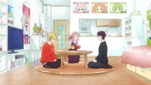 「春アニメ「ただおじゃ」隠れオタクのOL・凛子（CV花澤香菜）に“壁ドン”する右隣の部屋の住人とは…？第1話先行カット」の画像