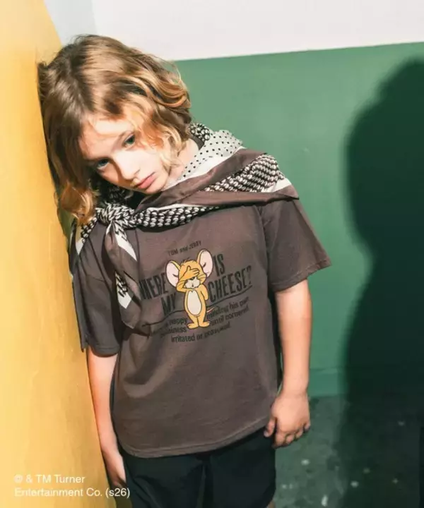 「「トムとジェリー」“かくれんぼ”テーマのドット柄が可愛い♪ 遊び心あふれるキッズTシャツが新登場」の画像