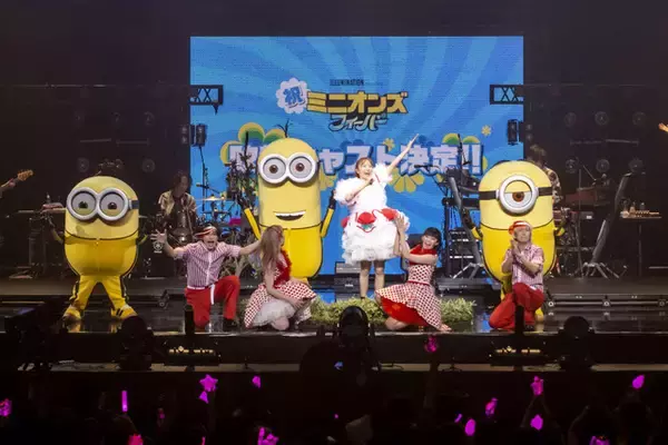 「LiSAが映画「ミニオンズ フィーバー 」の吹替キャストに！ 武道館ライブでミニオンも祝福」の画像