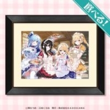 「このすば」三嶋くろね描き下ろし！アクアたちが打ち上げを楽しむ♪ オンラインくじ登場