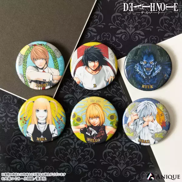 「「DEATH NOTE」東京・大阪・福岡でPOP UP開催！ファン必見のタロットカード風デザインやミニキャラグッズが勢揃い！」の画像
