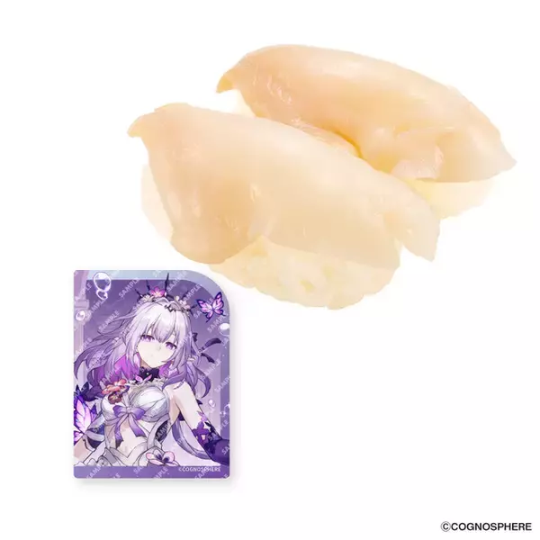 「「崩壊：スターレイル」キャストリス、ファイノンらの限定カード＆ステッカー付き！スシローコラボ再び」の画像