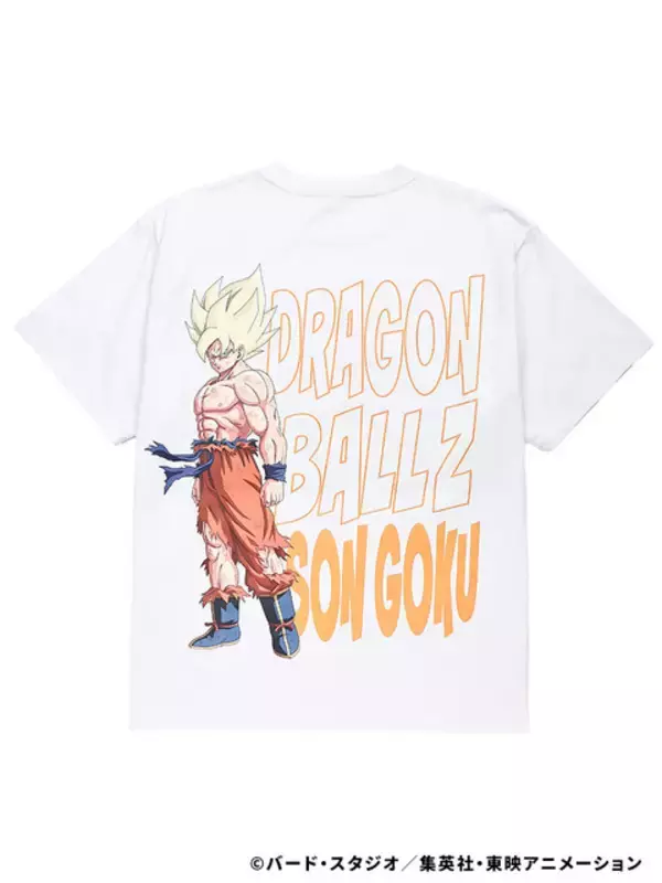 悟空やベジータのカッコいいTシャツ！ 「ドラゴンボール」完全オリジナルイラスト採用したアパレルが発売！ 名シーンオマージュがたまらない♪