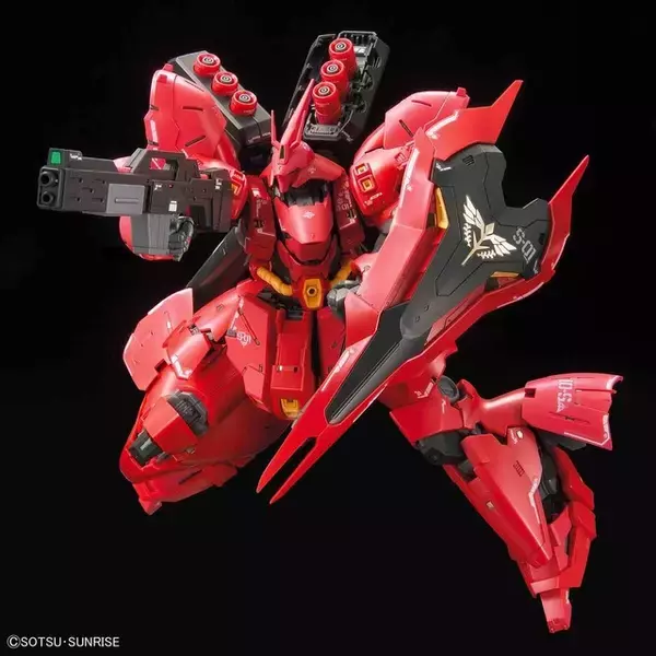 “私、シャア・アズナブルが粛清しようというのだ”「RG 1/144 サザビー」が抽選販売受付中！ 1/144スケール史上最大級のギミックを搭載