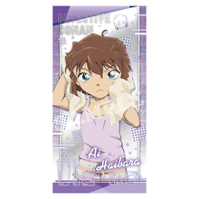 「名探偵コナン」歯磨きコナンや髪を拭く灰原哀がデザイン♪ 飾って良しのビジュアルバスタオル発売