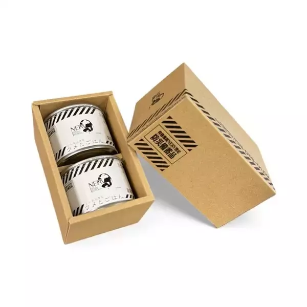 「「エヴァ」NERV指定の第3新東京市の防災備蓄品!? 水さえあれば食べられる“ウメとご飯”でもしもの時に備えよう！」の画像