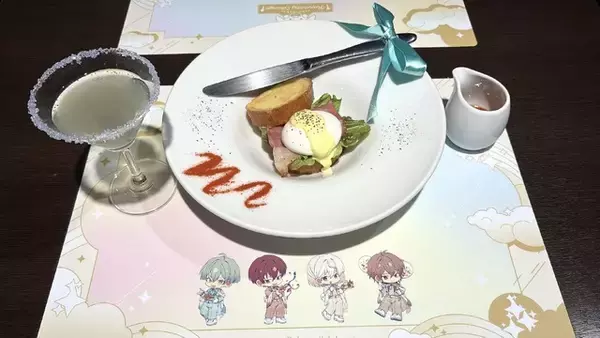「『アイドリッシュセブン』コラボカフェ第6弾「Luminous Palette Celebration」を現地レポート　4グループの世界観を落とし込んだオリジナルフード＆ドリンクに注目♪」の画像