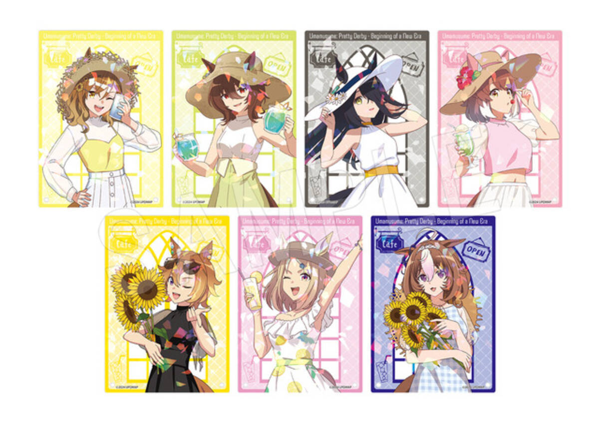 ウマ娘」ポッケ、アグネスタキオンらが夏らしいコーデで爽やか！新作 