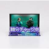 「カート＆マックスが“糖分チャージ中”！「銀河特急ミルキー☆サブウェイ」劇中シーンを切り取ったメッセージ付きのアクリルスタンド登場」の画像1