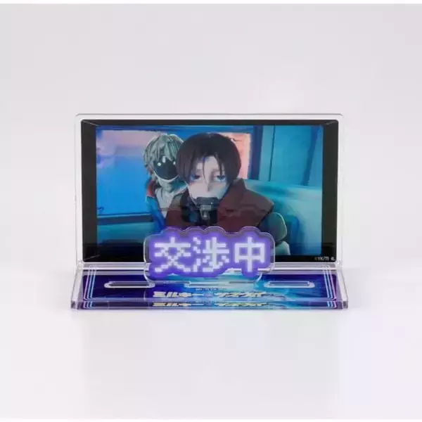 「カート＆マックスが“糖分チャージ中”！「銀河特急ミルキー☆サブウェイ」劇中シーンを切り取ったメッセージ付きのアクリルスタンド登場」の画像