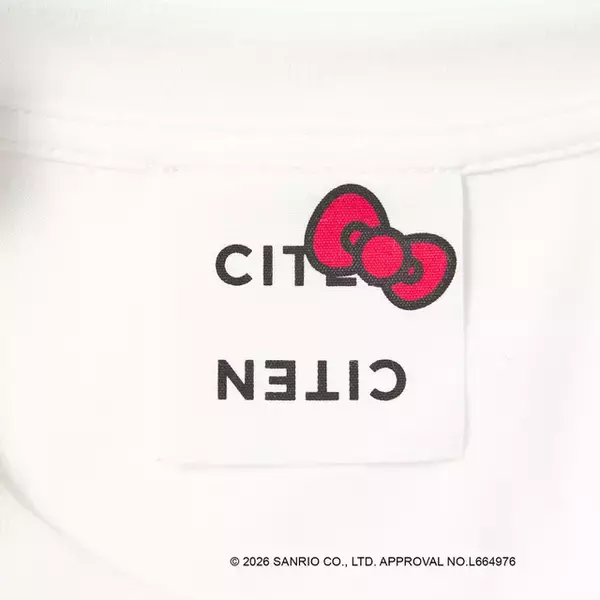 「「サンリオ」キティちゃん、シナモロールがシンプル＆遊び心あるデザインに☆ CITENとコラボアイテム27種登場♪」の画像