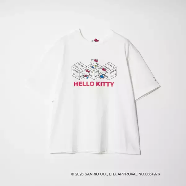 「「サンリオ」キティちゃん、シナモロールがシンプル＆遊び心あるデザインに☆ CITENとコラボアイテム27種登場♪」の画像