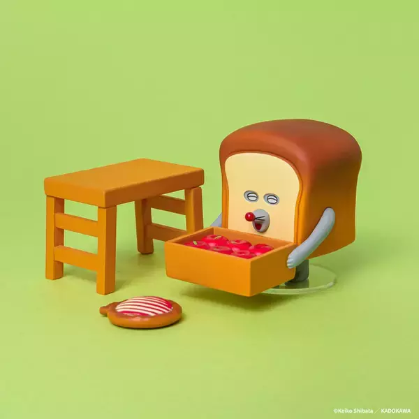 「「パンどろぼう」“ニューヒロイン”りんごかめんなど全4種！ミニチュアフィギュア第6弾が登場」の画像