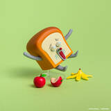 「「パンどろぼう」“ニューヒロイン”りんごかめんなど全4種！ミニチュアフィギュア第6弾が登場」の画像4