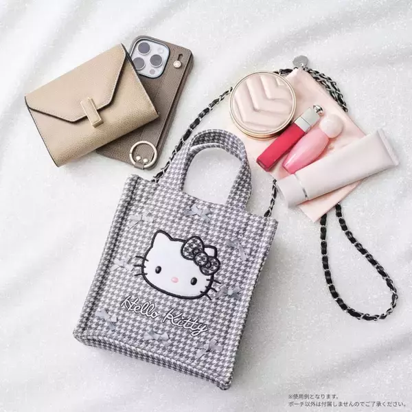 「ハローキティと、かわいさも上品さも欲張っちゃおう♪ 「Angel Heart」コラボのショルダーバッグ付き時計登場」の画像