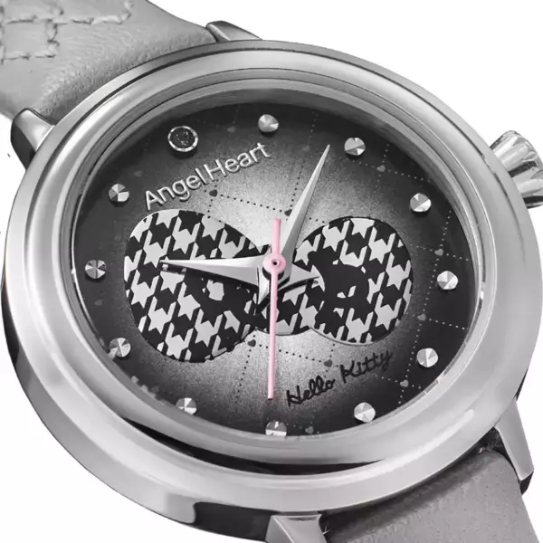 「ハローキティと、かわいさも上品さも欲張っちゃおう♪ 「Angel Heart」コラボのショルダーバッグ付き時計登場」の画像