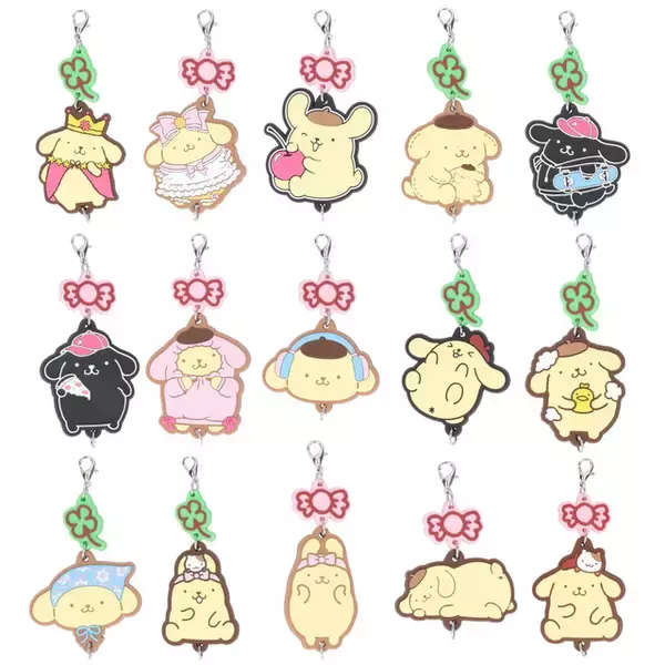 「「サンリオ」ポムポムプリン推し必見！コレクション心をくすぐる繋がるラバーコレクションが登場」の画像