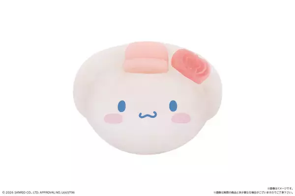 「ポチャッコ＆ポムポムプリン、シナモロール＆クロミが“もちもち和菓子”に♪ 7種の表情をコンプしたくなる！「食べマスモッチ」登場」の画像