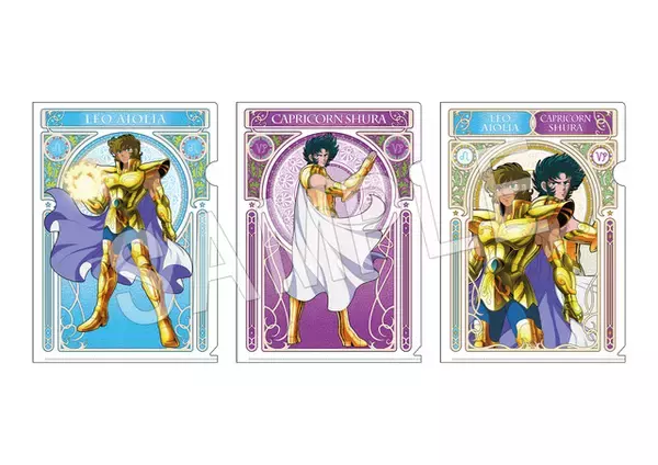 「「聖闘士星矢」アイオリア＆シュラの新規描き下ろしグッズ、ジャンプフェスタ2023に登場♪再販アイテムも！」の画像