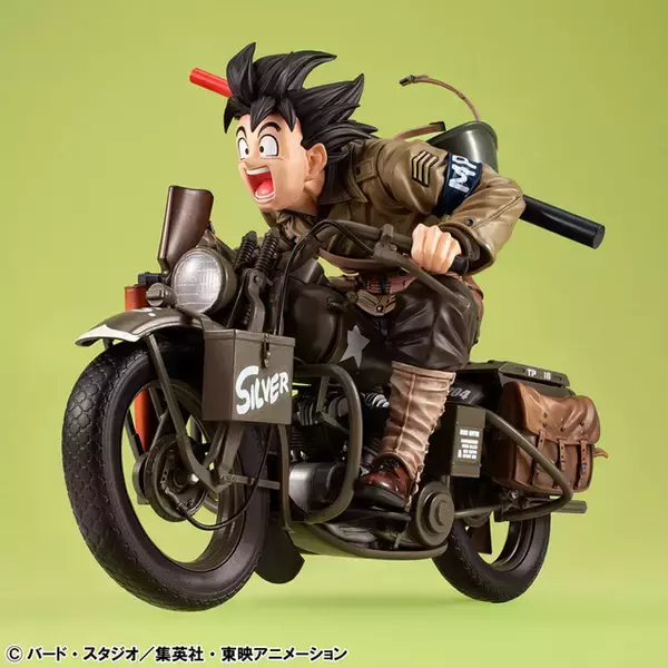 「ドラゴンボールZ」特殊装備のバイクで疾走する孫悟空！ 躍動感たっぷりの完成品フィギュア登場