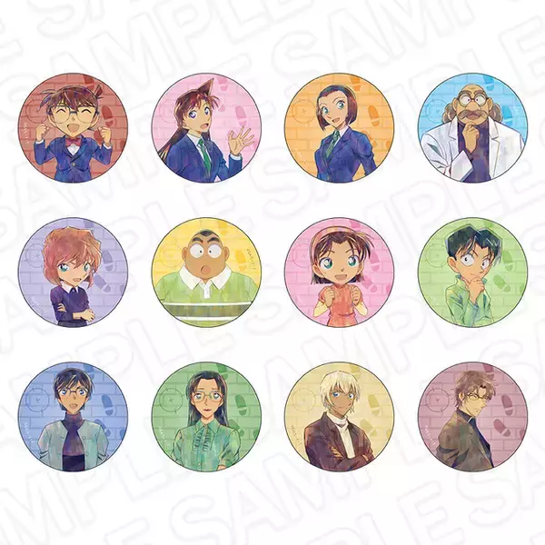 「「名探偵コナン」安室透、灰原哀、沖矢昴たちをほんわかタッチで表現♪ PALE TONEシリーズ第6弾グッズ登場」の画像