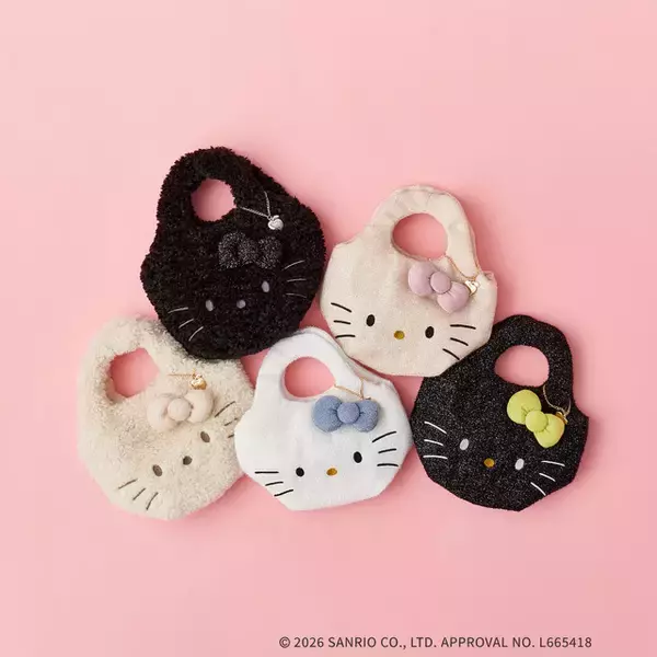 「色んなキティちゃんが勢ぞろい♪ 「サンリオ」キラふわキティが超キュートな「OPAQUE.CLIP」とのコラボアイテム発売！」の画像