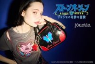 「ジョジョ」徐倫の囚人番号“FE40536”や蝶をロックにデザイン♪ 春先に重宝するBIGシャツなどアパレル登場