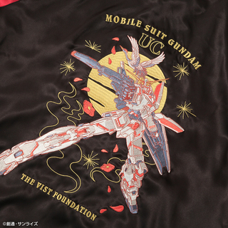 「ガンダムUC」ユニコーンガンダム＆バンシィがスカジャンに！デストロイモードとユニコーンモードのリバーシブル仕様がカッコよすぎる!!