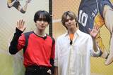 「「ハイキュー!!」大ファンのMAZZEL・EIKIが大興奮…RANが最高到達点で“最強”牛若に挑むも敗北「選手たちのすごさを実感しました」」の画像2