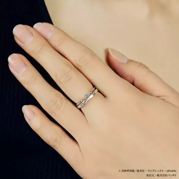「「鬼滅の刃」まるで狛治と恋雪の結婚指輪!? 日輪刀や義勇の羽織をモチーフにした美しすぎるジュエリーが登場♪」の画像