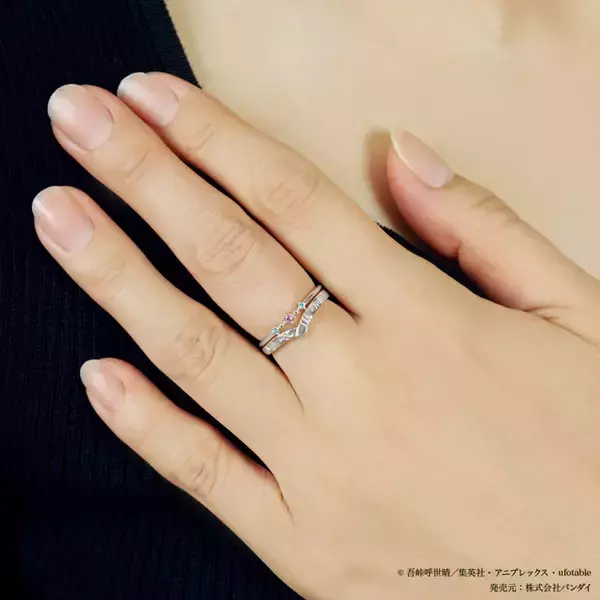 「「鬼滅の刃」まるで狛治と恋雪の結婚指輪!? 日輪刀や義勇の羽織をモチーフにした美しすぎるジュエリーが登場♪」の画像