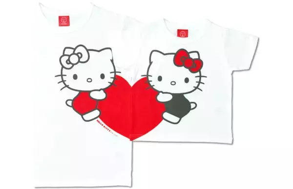 「「サンリオ」キティ、ポムポムプリンたちでリンクコーデやお揃いファッション♪ キッズからメンズまで対応のTシャツ登場」の画像
