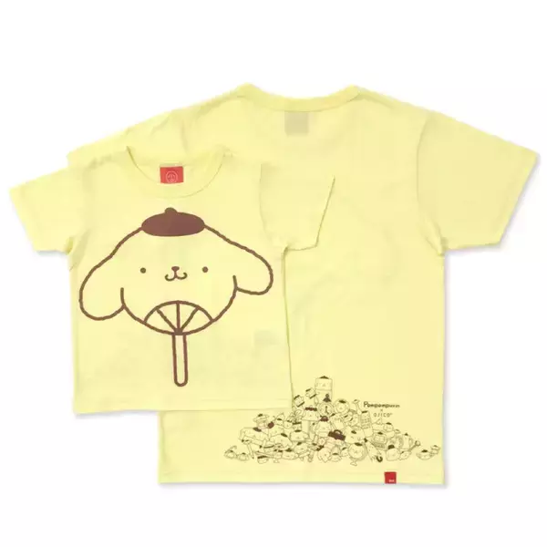「「サンリオ」キティ、ポムポムプリンたちでリンクコーデやお揃いファッション♪ キッズからメンズまで対応のTシャツ登場」の画像