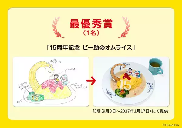 「川崎市 藤子・F・不二雄ミュージアム、9月3日に開館15周年！ 記念ドラえもんグッズ、カフェメニューなど企画盛りだくさん♪」の画像