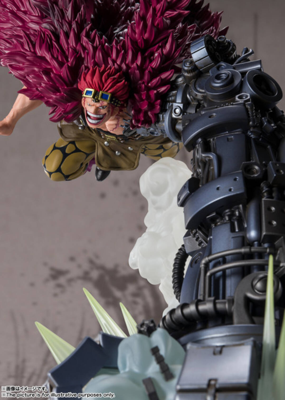 ワンピース」ユースタス・キッドが大迫力でフィギュア化！ 圧倒的な 