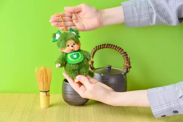 「モンチッチが京都・嵐山にやってくる！限定“抹茶モンチッチ”も初登場♪ 抹茶スイーツ処「茶和々（さわわ）」」の画像