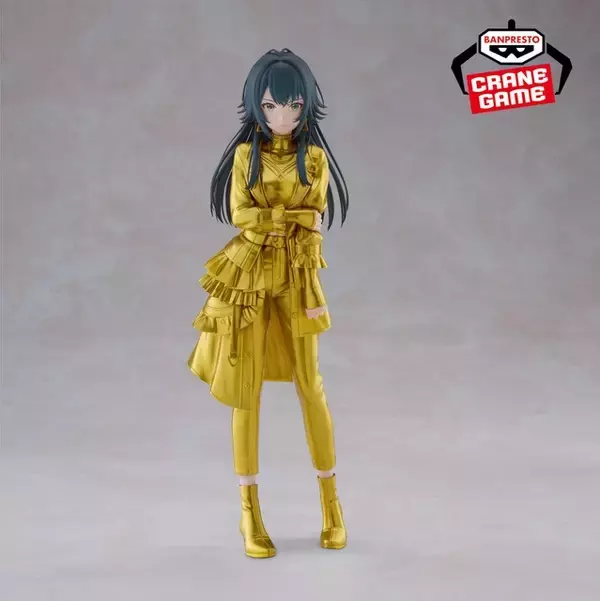 「学マス」月村手毬が全身ゴールドに!? 限定フィギュア＆ぬいや新規イラスト特典がナムコに集合！