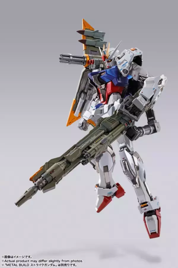 「機動戦士ガンダムSEED」より「METAL BUILD ランチャーストライカー」が3月27日に発売！ストライクガンダムの3つのストライカーパックのうち、超高インパルス砲アグニを装備した形態