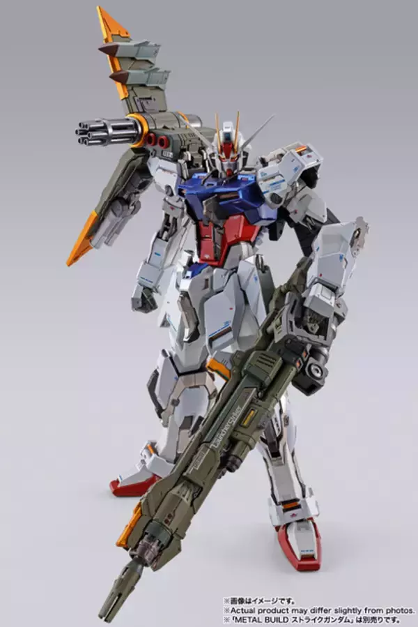 「「機動戦士ガンダムSEED」より「METAL BUILD ランチャーストライカー」が3月27日に発売！ストライクガンダムの3つのストライカーパックのうち、超高インパルス砲アグニを装備した形態」の画像