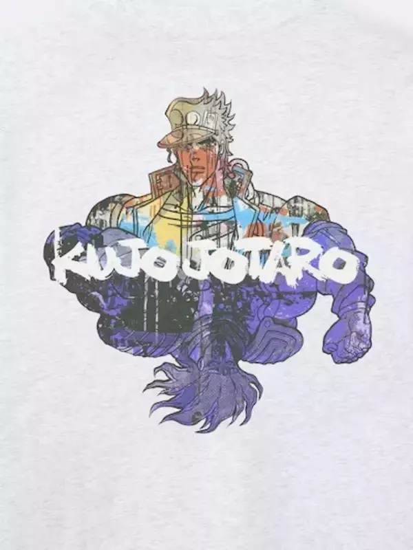 「ジョジョ」×「GU」初コラボ！ 承太郎、DIO、徐倫たちのグラフィックTシャツがカッコいい…!!