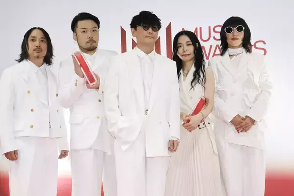 「【MUSIC AWARDS JAPAN 2026】サカナクション 初アニメ主題歌で最優秀アニメ楽曲賞受賞「アニメ主題歌がなかなかこなくて…」 ！ 米津玄師、ミセスも受賞に輝く」の画像
