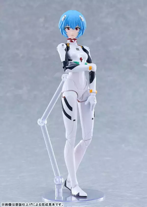 「“私が消えても代わりはいるもの” “あんたバカぁ？”「エヴァ」レイとアスカの可動式プラモデルが登場！好みの表情を選べる交換パーツも！」の画像