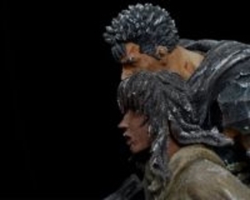 40万円超！「ベルセルク」ガッツとキャスカの過酷な旅路を表現…深まる冬に想いを馳せるスタチューが再登場