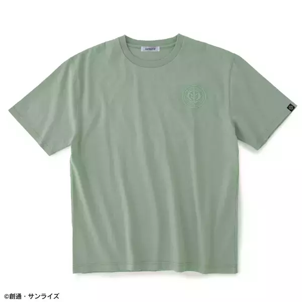 「“我々は反地球連邦政府運動マフティーである”「ガンダム」ジオン、シャア、アムロ、MAFTYの象徴的なマークを大胆な刺繍で表現！Tシャツ4種発売」の画像