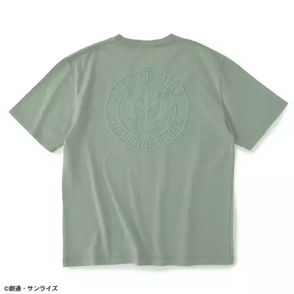 「“我々は反地球連邦政府運動マフティーである”「ガンダム」ジオン、シャア、アムロ、MAFTYの象徴的なマークを大胆な刺繍で表現！Tシャツ4種発売」の画像
