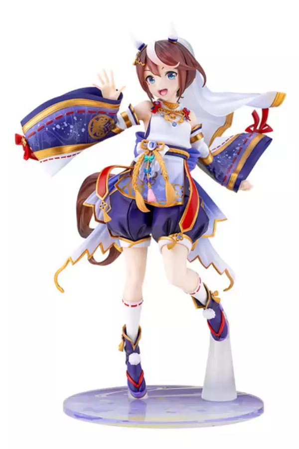 「「ウマ娘」トウカイテイオー[紫雲の夢見取り]がフィギュア化！ 幻想的な和装と今にも踊りだしそう…♪」の画像