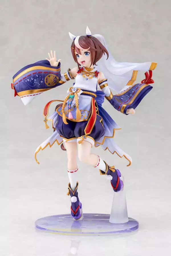 「「ウマ娘」トウカイテイオー[紫雲の夢見取り]がフィギュア化！ 幻想的な和装と今にも踊りだしそう…♪」の画像